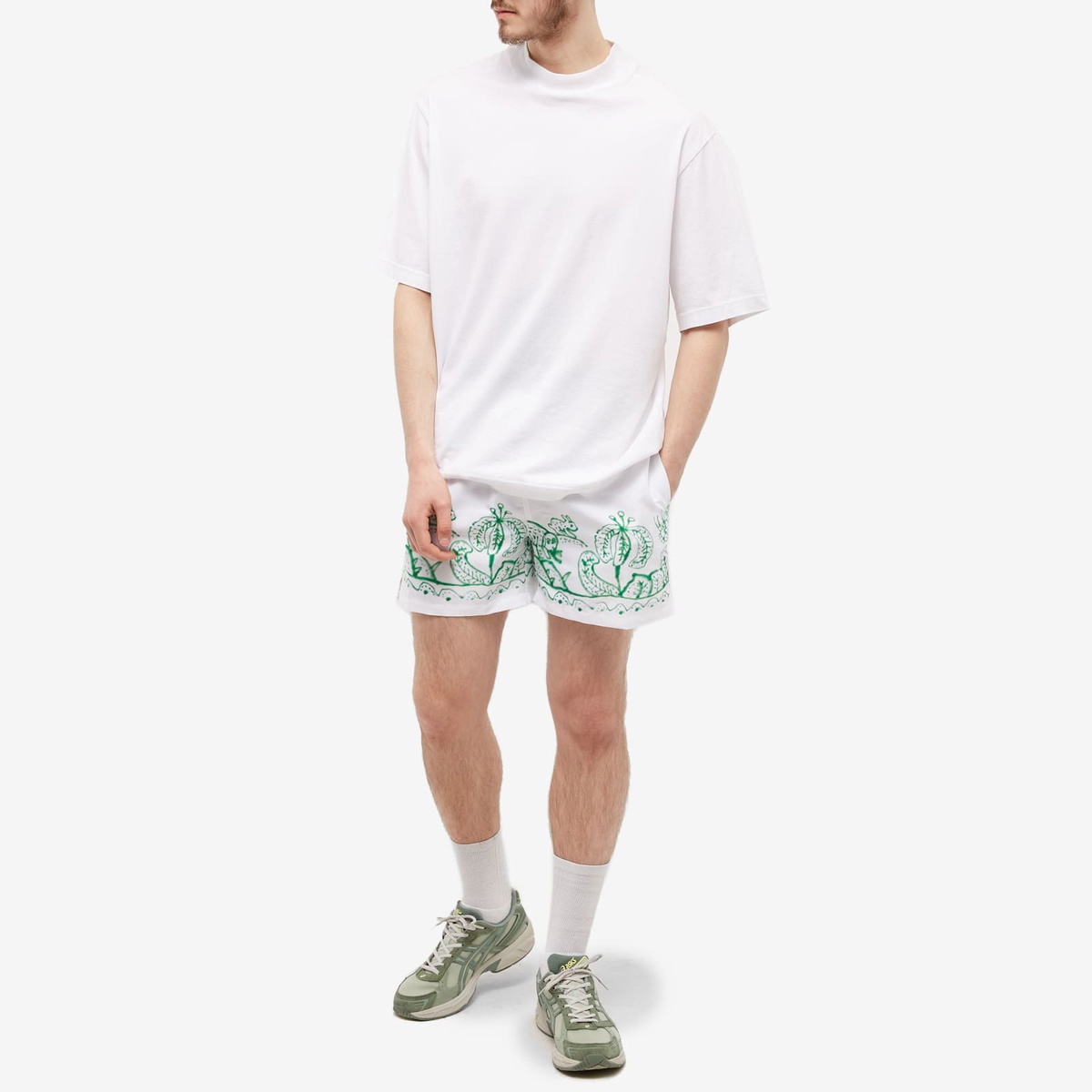 Carne Bollente Men's Spray On Me Short in White