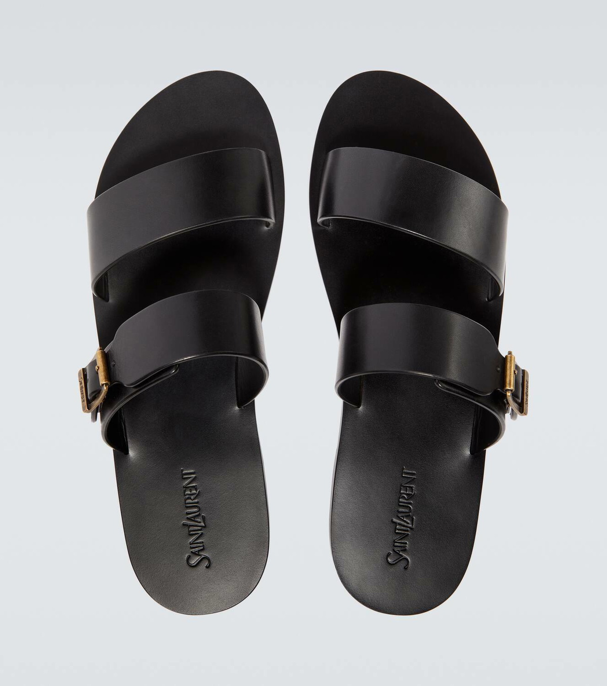 Saint Laurent Ios leather sandals