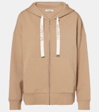 'S Max Mara Jour cotton-blend jersey hoodie