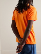 Randy's Garments - Logo-Appliquéd Cotton-Blend Jersey T-Shirt - Orange