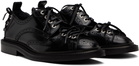 Simone Rocha Black Multi-Lace Cutout Brogues