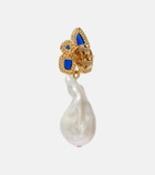 Zimmermann Bloom Baroque pearl drop earrings