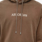 Air Jordan Men's Wordmark Fleece Hoody in Palomino/Sail