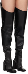 MARIE ADAM-LEENAERDT Black Zip Boots