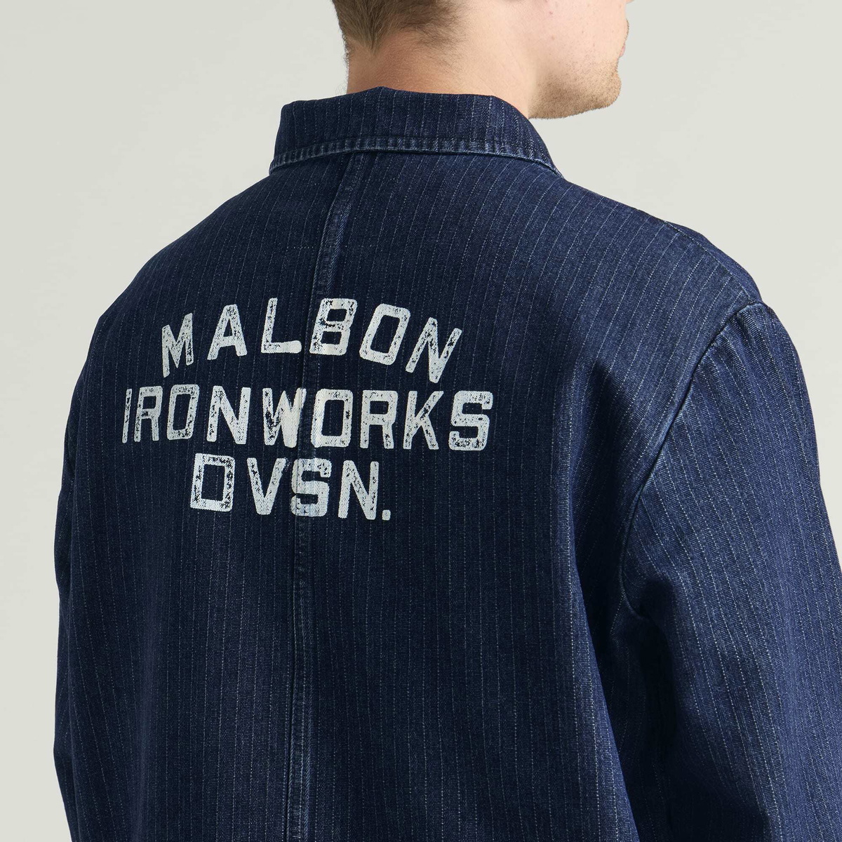 Malbon Men's Foreman Jacket in Blueberry