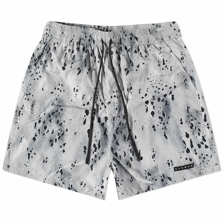 Photo: Stampd Men's Shorts in Grey Leopard