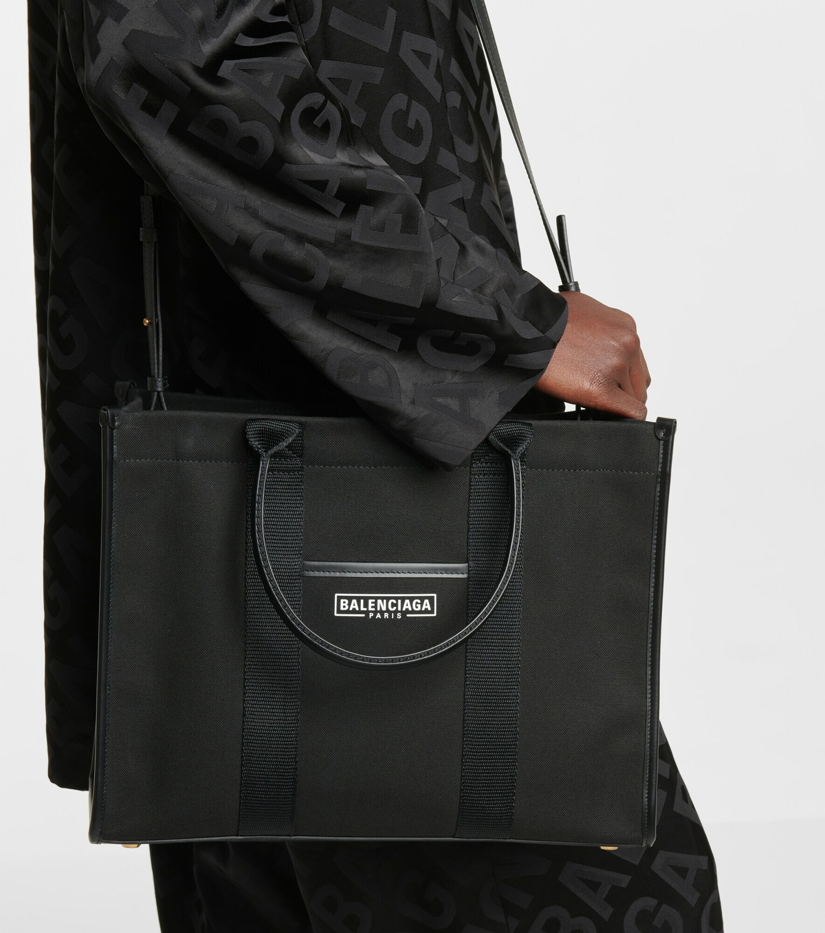 balenciaga canvas tote