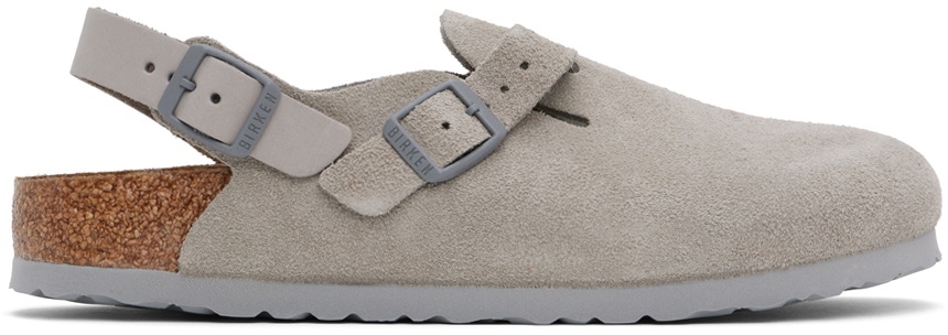 Birkenstock Gray Loafers Slip-Ons Amazon.com | Birkenstock Utti Lace Unisex Shoes Size 9  main image 4