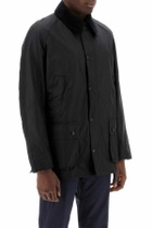 BARBOUR ashby waxed jacket Black
