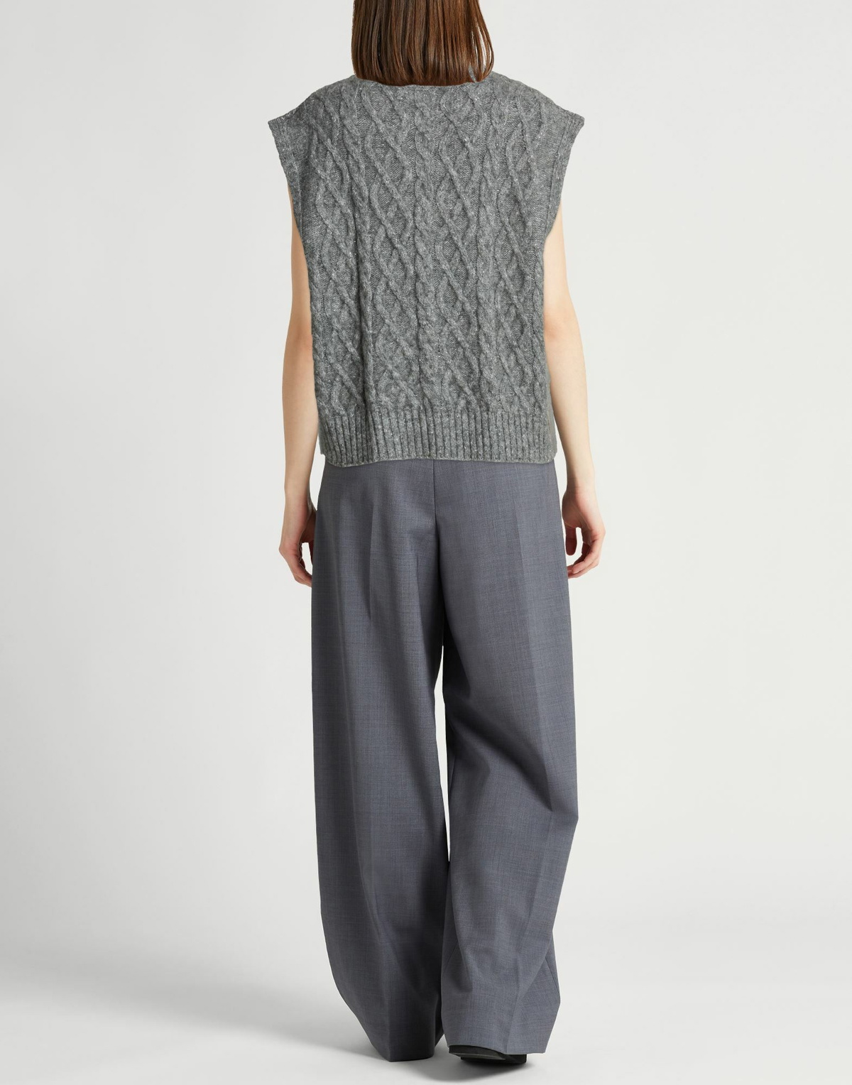 Peserico Womens Sweater in Grey