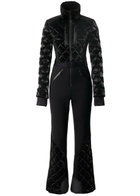 Mackage Inga Quilted Bonded Fleece ski Suit Black