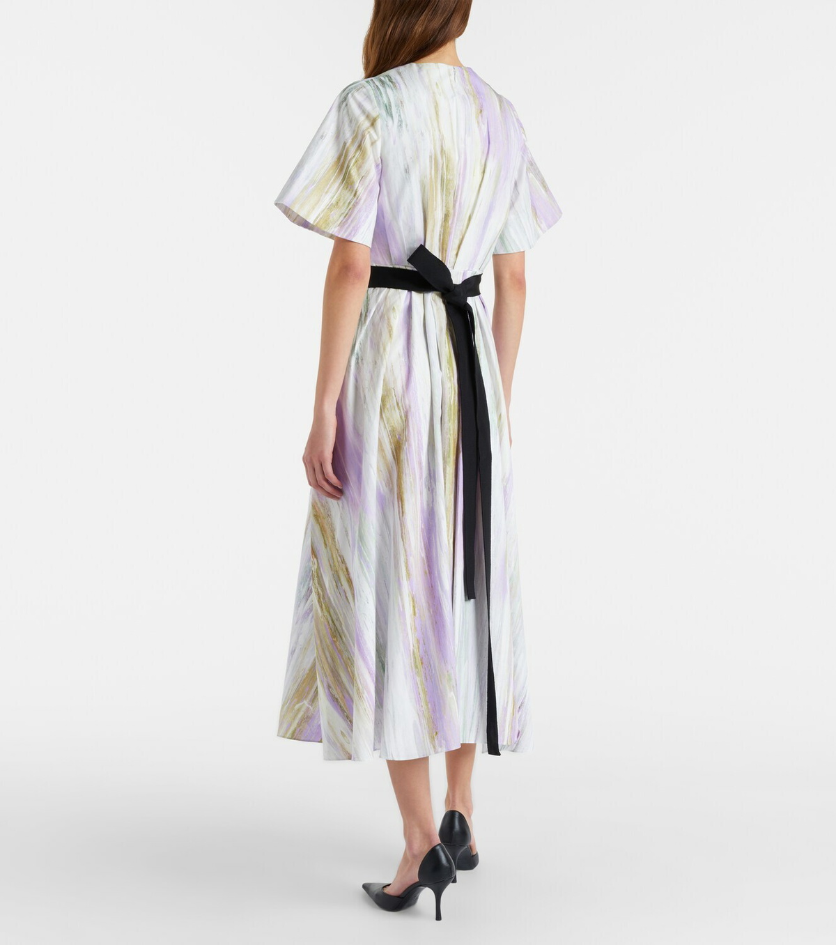 Roksanda Sana printed cotton maxi dress