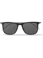 Montblanc - Square-Frame Acetate and Silver-Tone Sunglasses