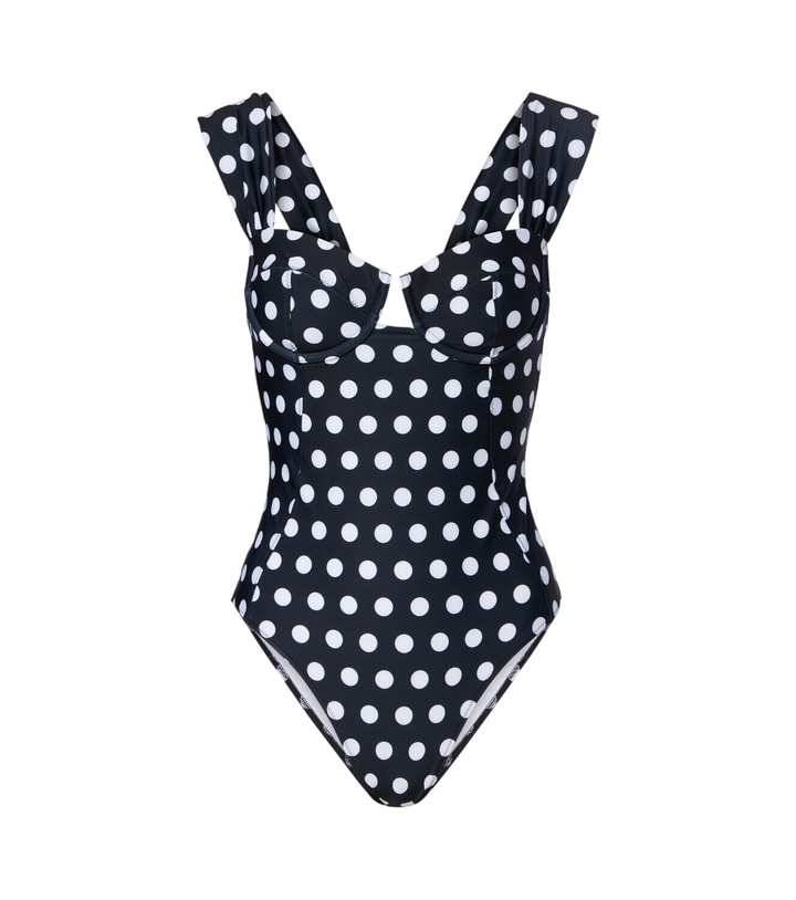 Photo: Alexandra Miro Lyra polka-dot swimsuit