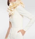 Elie Saab Floral one-shoulder jumpsuit