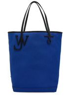 JW Anderson Anchor Large Canvas Tote bag - Blue - One Size