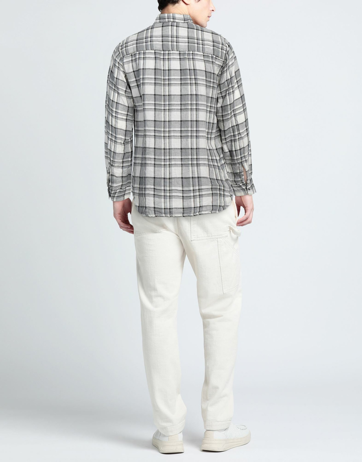 Crossley Mens Shirt in Grey