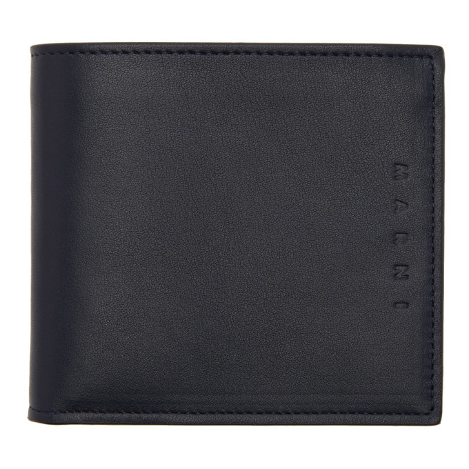 Photo: Marni Navy Colorblocked Wallet