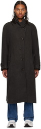 LOW CLASSIC Brown Officer Coat