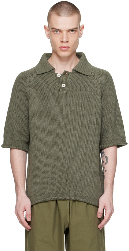 Photo: XENIA TELUNTS Khaki Summer Polo