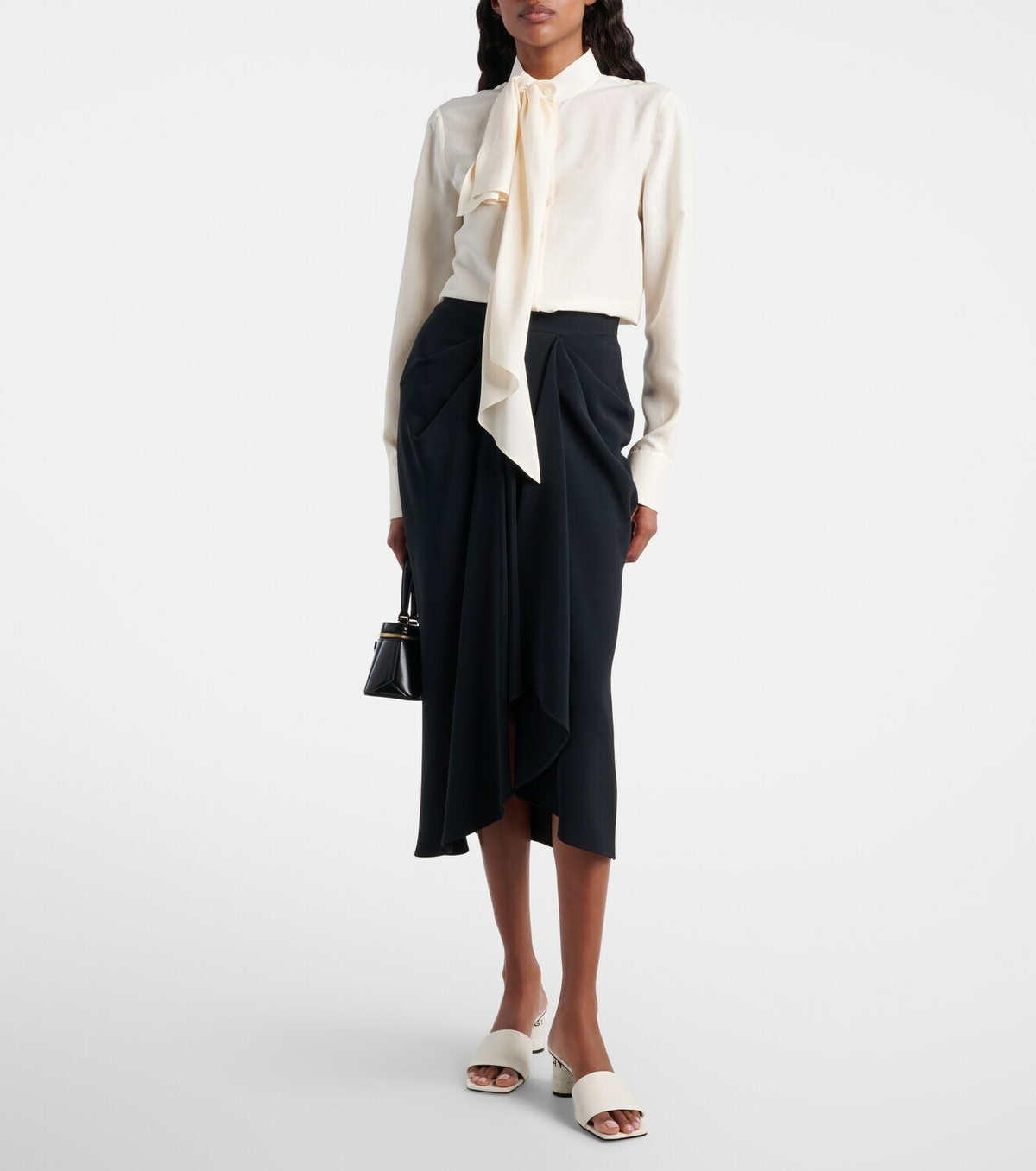 Givenchy Tape leather mules