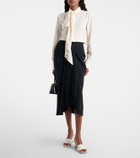 Givenchy Tape leather mules