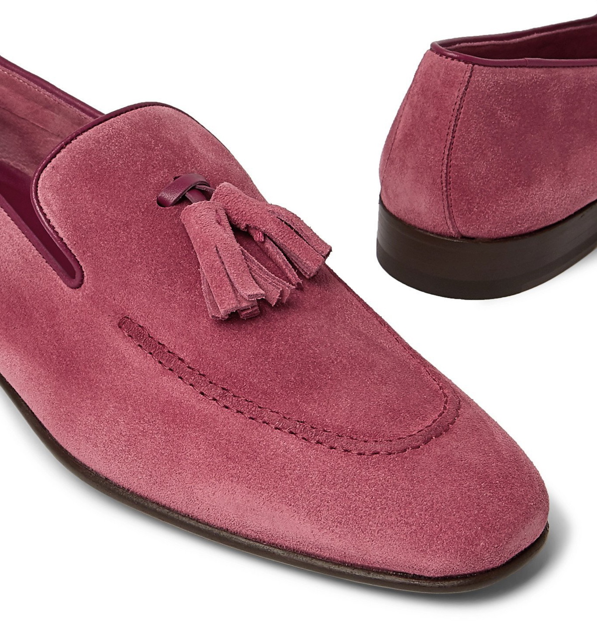 Manolo Blahnik Men's Chester Suede Loafers