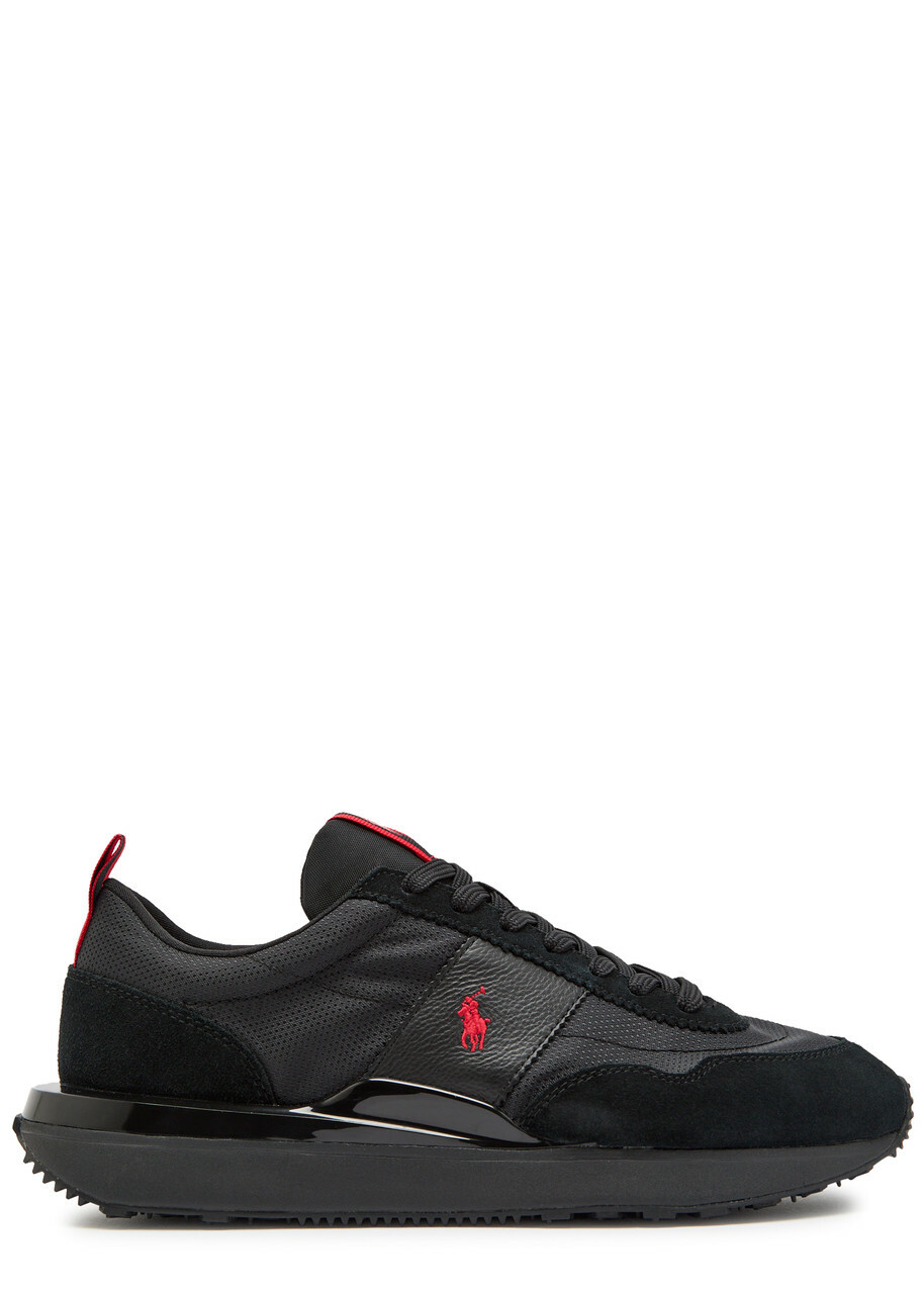 Polo Ralph Lauren Train 89 Panelled Mesh Sneakers Black
