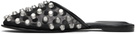 Alexander Wang Black Rhodes Flat Slippers
