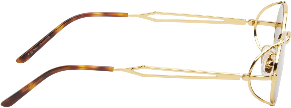 Jean Paul Gaultier Gold 'The 55-3175' Sunglasses