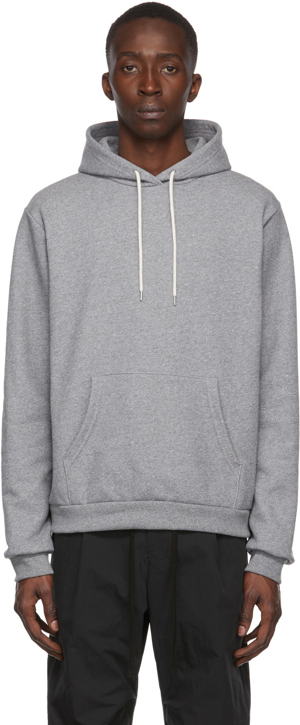 John Elliott Grey Beach Hoodie John Elliott