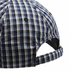 Neighborhood Men's Gingham Hombre Check Dad Cap in Navy 