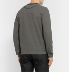 Belstaff - Gurnard Striped Brushed-Cotton Jersey T-Shirt - Black