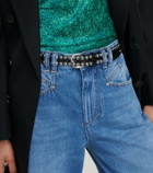 Isabel Marant Zap Bubble studded leather belt
