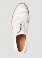 Maison Margiela - Distressed Oxford Shoes in White