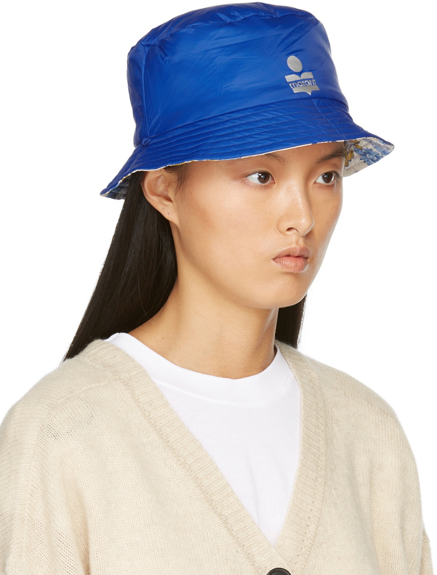 Isabel Marant Reversible Multicolor Haley Bucket Hat