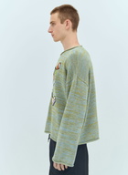 Brain Dead Carignan Marled Knit Sweater