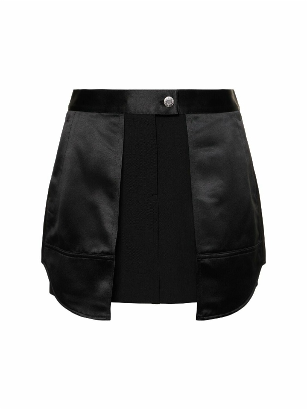 Photo: HELMUT LANG - Inside-out Tech Mini Skirt