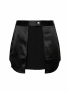 HELMUT LANG - Inside-out Tech Mini Skirt