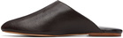 A.P.C. Brown 'Les Mules' Slip-on Loafers