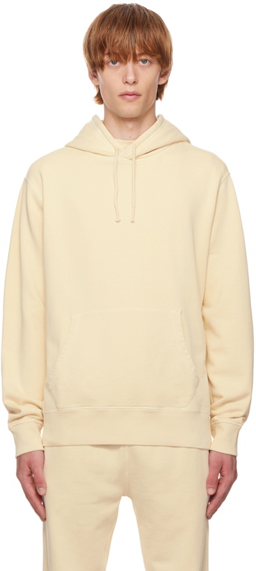Photo: Polo Ralph Lauren Off-White Vegetable-Dyed Hoodie