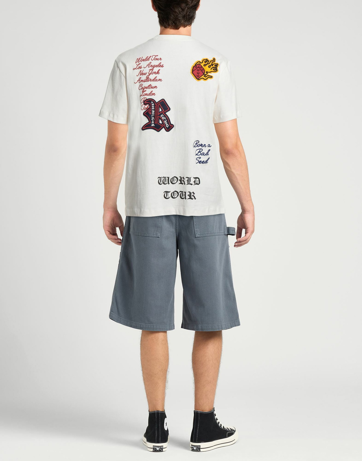 True Religion Mens T-shirt in White