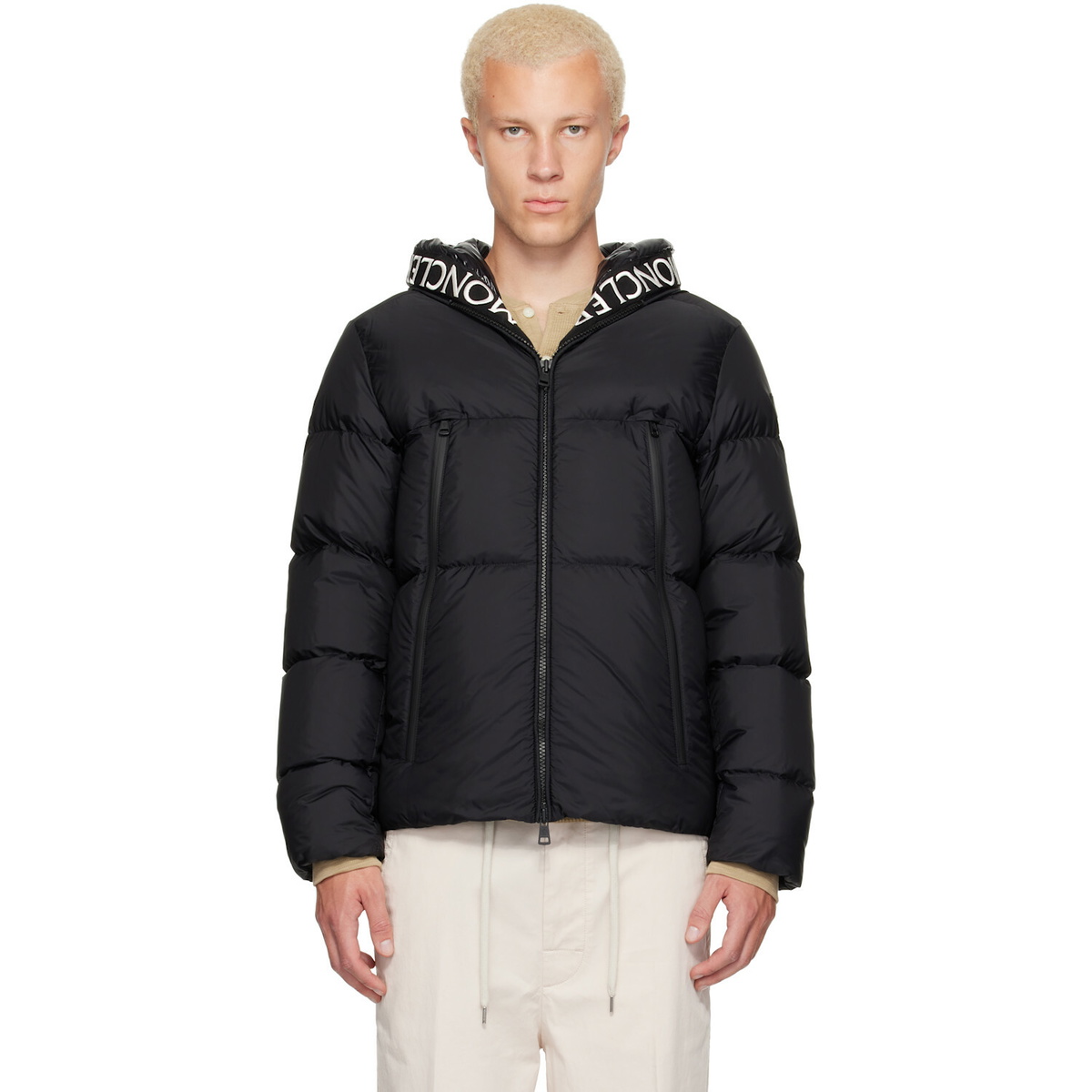 た*ー様 MONCLER MASSEREAU ナイロンジャケット ブラック Moncler Black Massereau Jacket Moncler