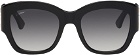 Cartier Black Oversized Sunglasses