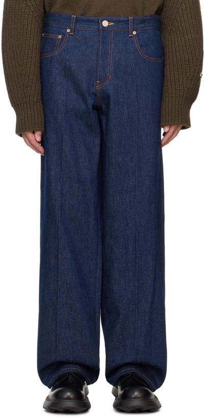 Photo: Recto Blue Vincent Straight Fit Jeans