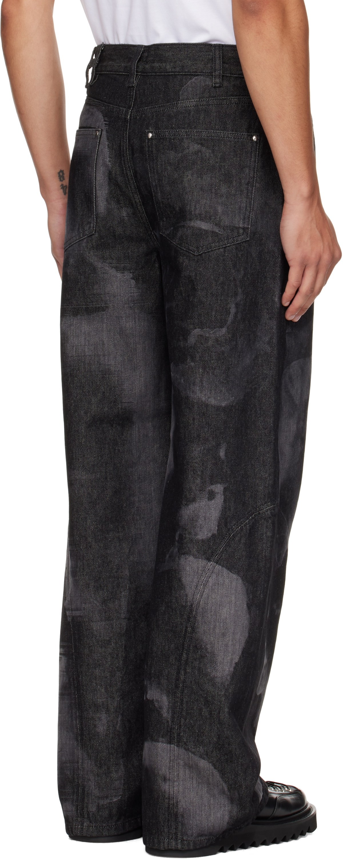 HELIOT EMIL Black Basalt Jeans