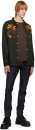 Nudie Jeans Green Gonzo Shirt
