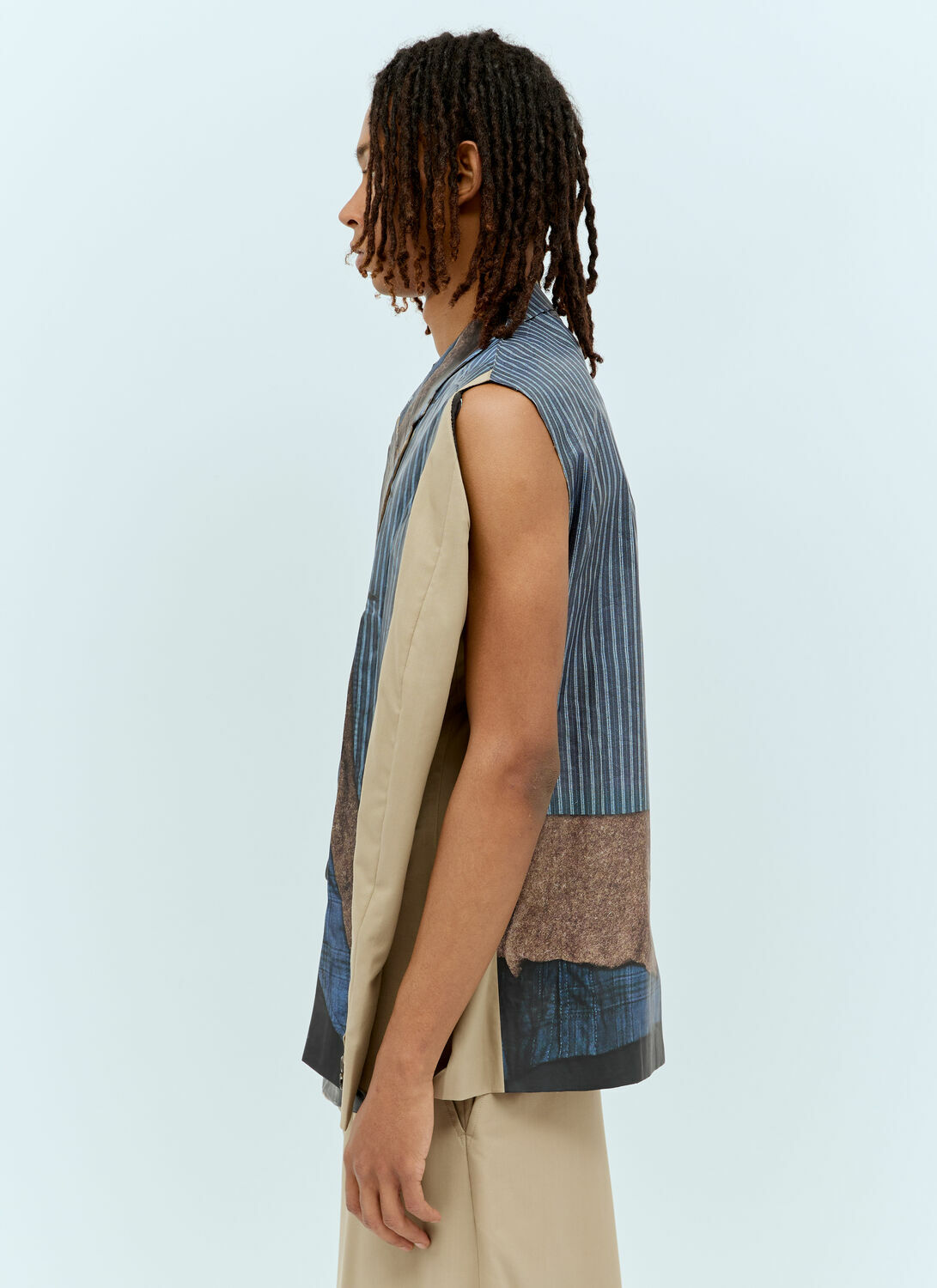 Comme des Garçons Homme Plus Printed Double-Breasted Blazer