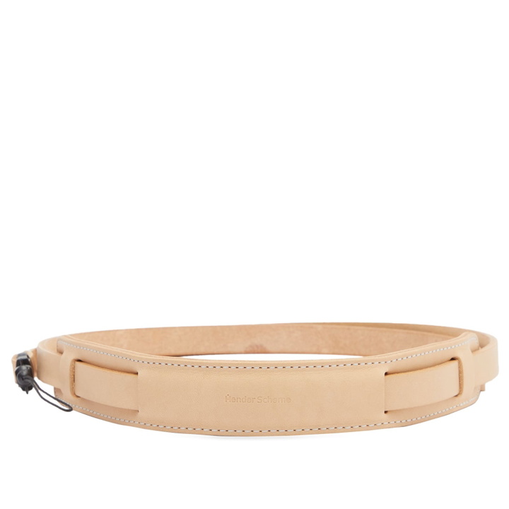 Photo: Hender Scheme Camera Strap in Natural 