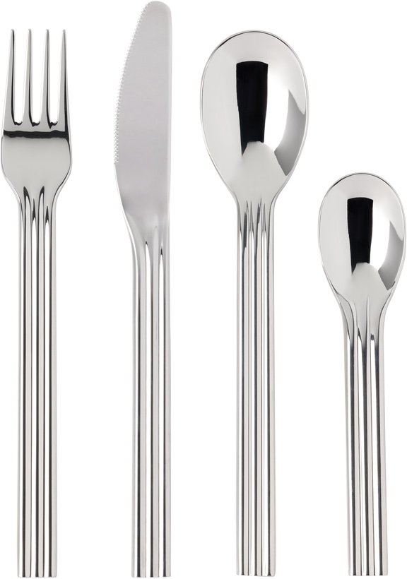 Photo: Service Projects Silver Canteen Polished Flatware Set, 16 pcs